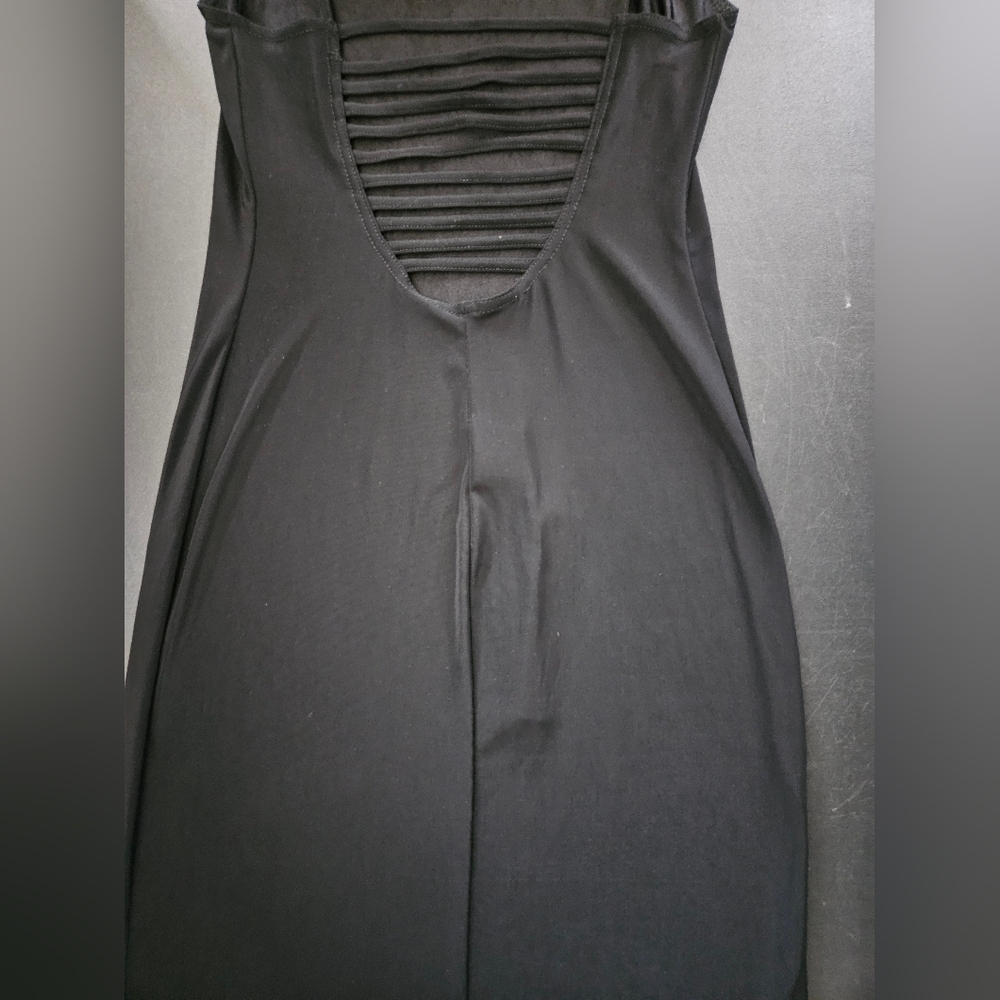 Vintage Hugo Buscati Sexy Black Cocktail/Evening Dress- NWT - Size L - Picture 8 of 10